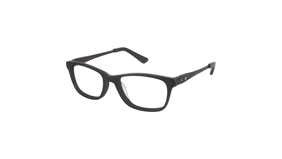 Champion Eyes 7011 Single Vision Prescription Eyeglasses - Frame MATTE BLACK, Size 46/15mm CU701102
