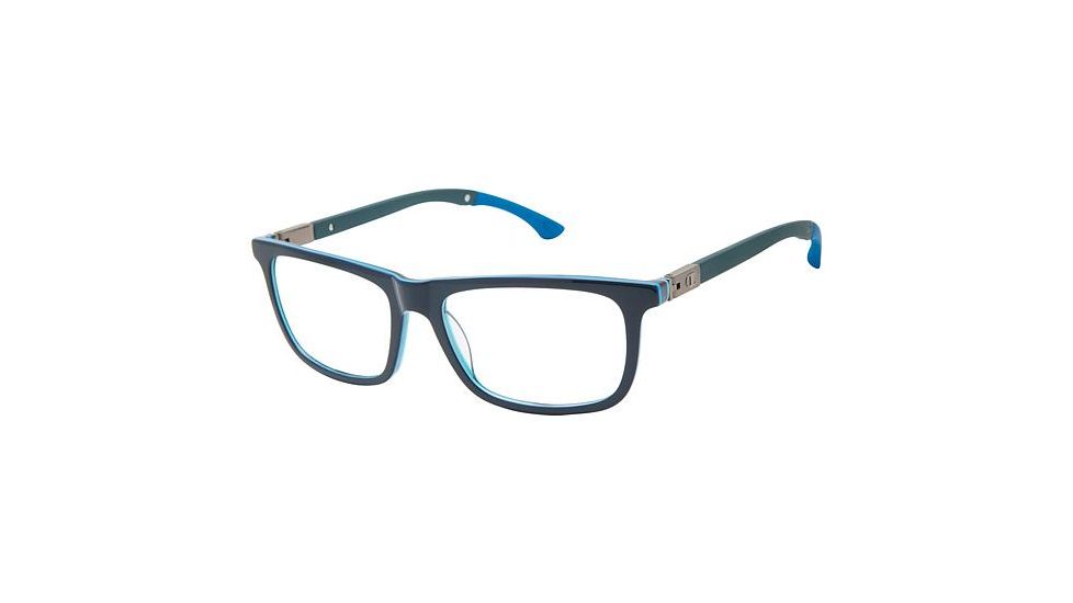 Champion GOODLUCK Progressive Prescription Eyeglasses - Frame NAVY/BLUE, Size 52/16mm CUGOODLUCK03