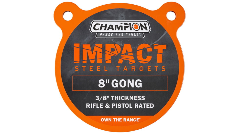 Impact Steel Gong Targets