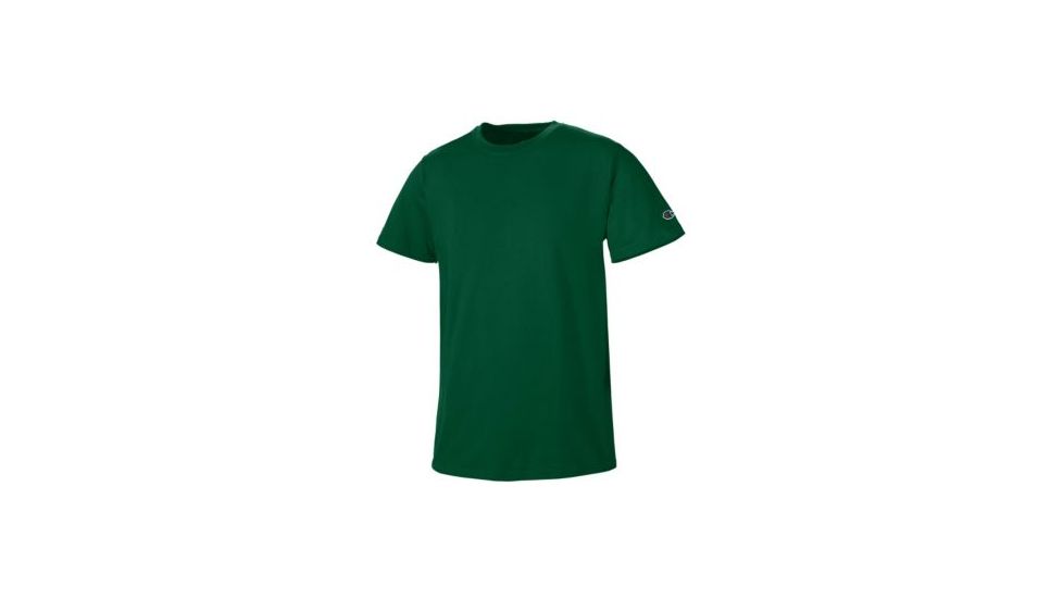 Champion Mens Short Sleeve T-Shirt, Dark Green, Small T425 S 14