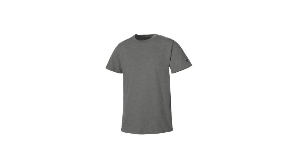 Champion Mens Short Sleeve T-Shirt, Charcoal Heather, Small T425 S HL