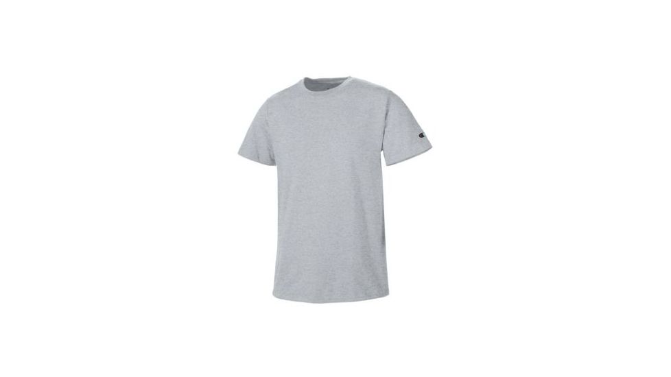 Champion Mens Short Sleeve T-Shirt, Light Steel, Small T425 S LW