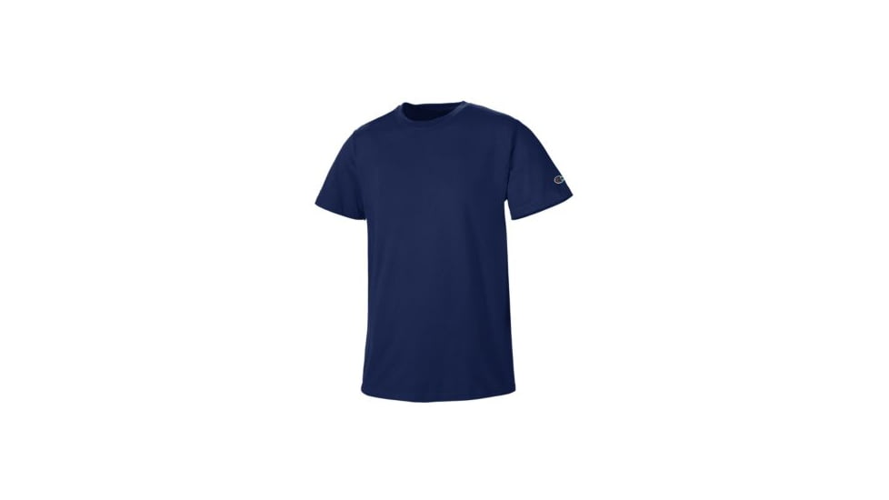 Champion Mens Short Sleeve T-Shirt, Navy, Small T425 S NY