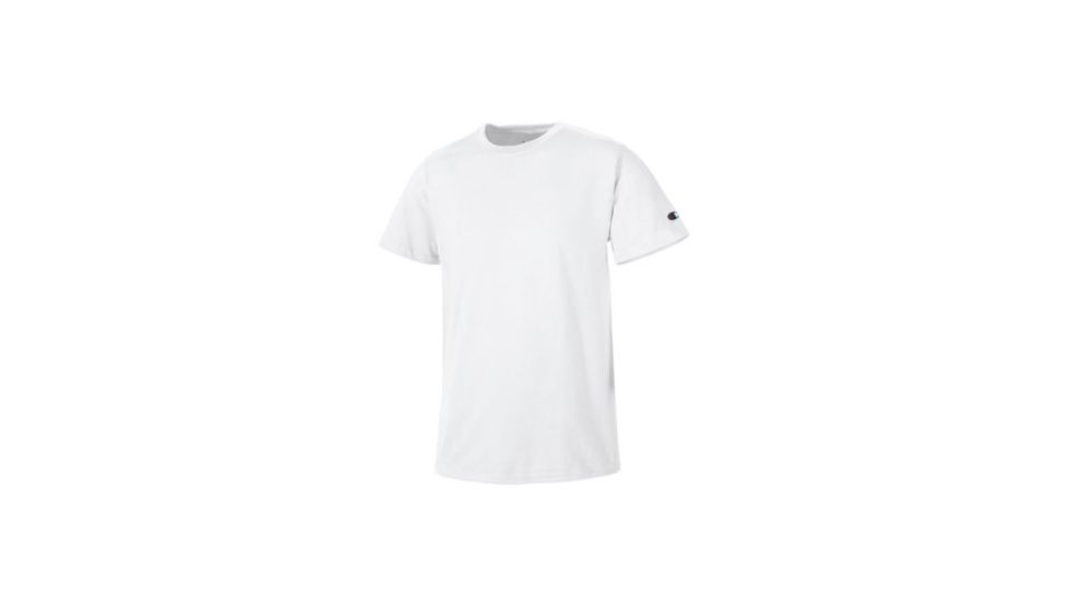 Champion Mens Short Sleeve T-Shirt, White, Small T425 S WH