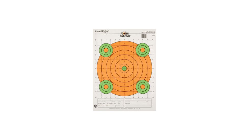 Champion Target 100yd Orange Sight-In