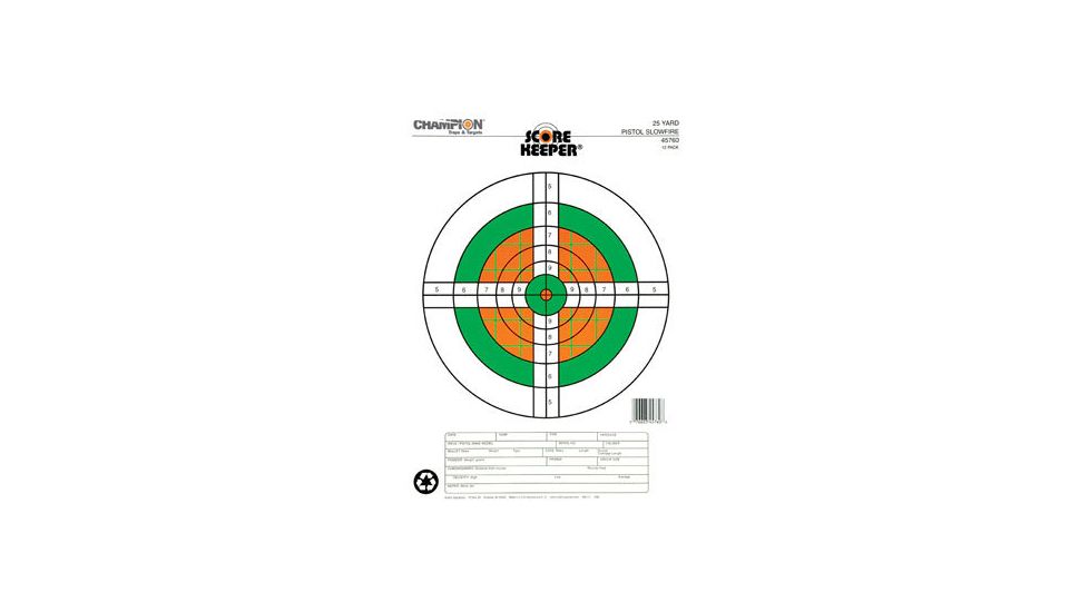 Champion Target 25yd Pistol Slow