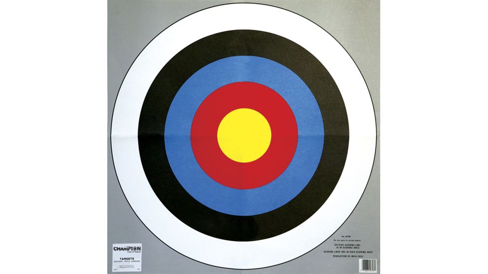 Champion Target BullsEye 24 inch Target  2/pk 40796