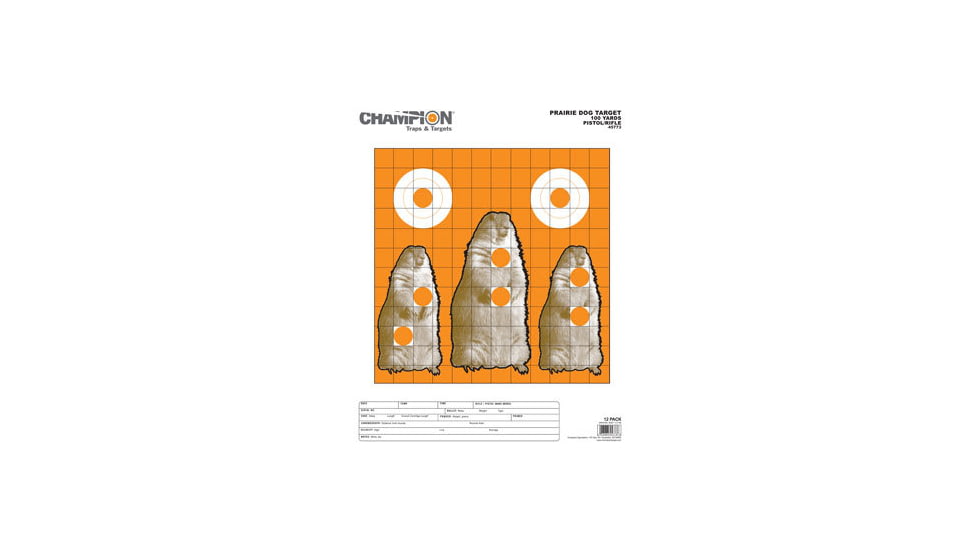Champion Target Prairie Dog Animal Target