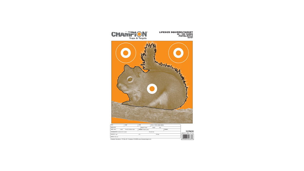 Champion Target Squirrel Animal Target Small