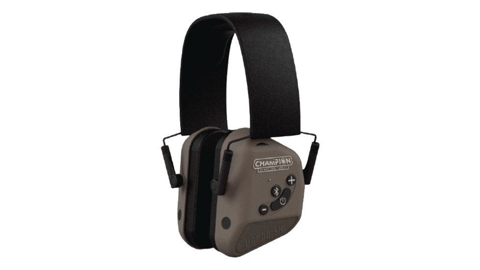 Champion Traps and Targets Electronic Pro Elite Hearing Protection Ear Muffs 26db Gy