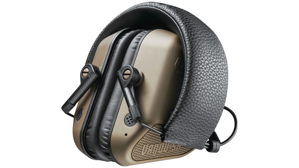 Champion Traps and Targets Headphone Electronic Nanoslim Elite, Olive, 40983