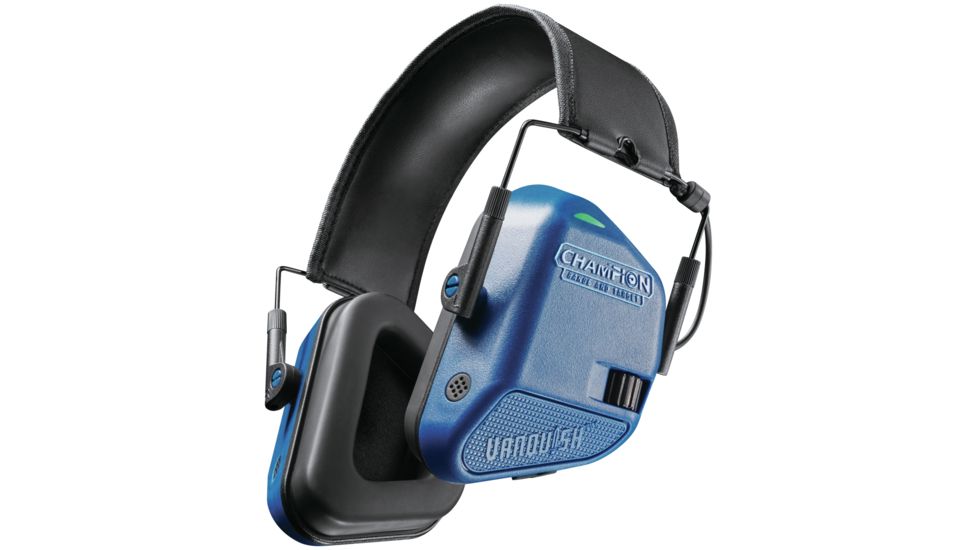 Champion Traps and Targets Headphone Electronic Nanoslim, Teal, 40979