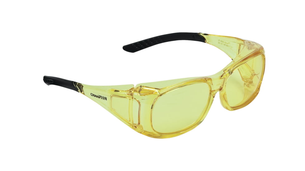Champion Traps and Targets Over-Spec Ballistic Glasses, Amber 40634