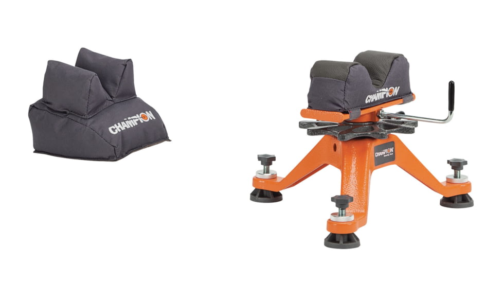 Champion Traps and Targets Tri Stance Rest with Rear Bag 40202