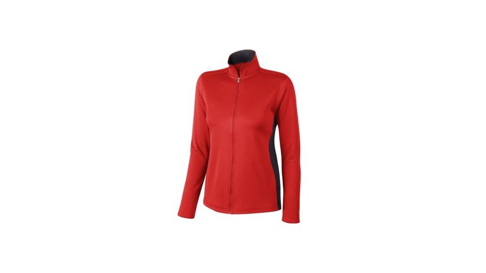 Champion Womens Performance Full Zip Jacket, Scarlet/Black, Large S260 L S7