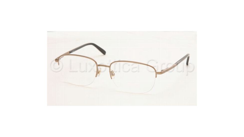 Chaps Eyeglasses CP2029 with No-Line Progressive Rx Prescription Lenses, Ant Gold Frame / 54 mm Prescription Lenses