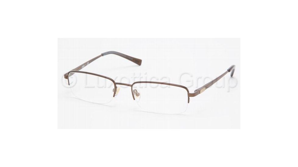 Chaps CP 2041 Eyeglasses Styles Dark Brown Frame w/Non-Rx 51 mm Diameter Lenses, 104-5118