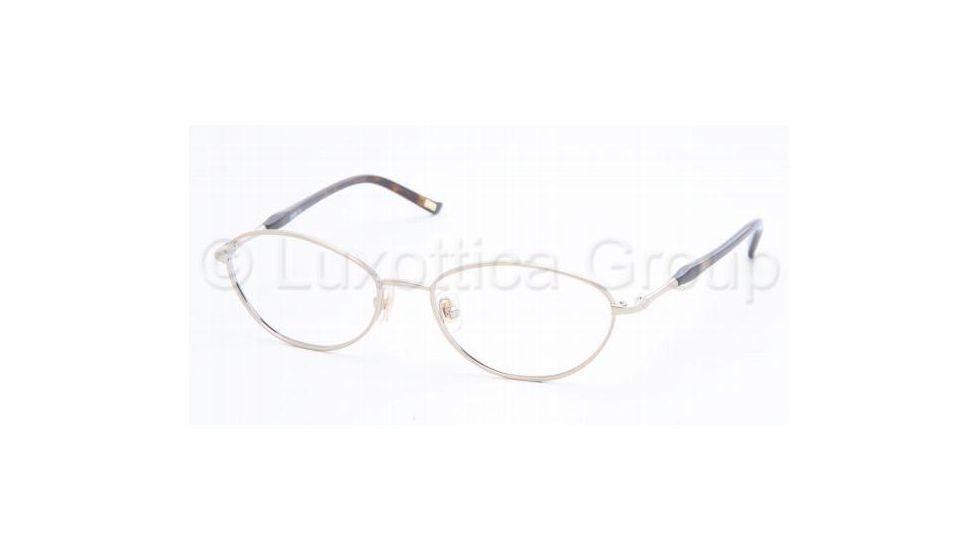 Chaps CP 2044 Eyeglasses Styles Gold Frame w/Non-Rx 50 mm Diameter Lenses, 106-5016