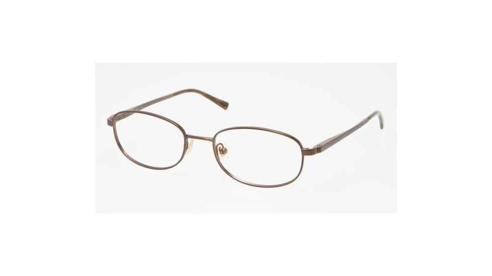 Chaps CP 2053 Eyeglasses Styles Dark Brown Frame w/Non-Rx 52 mm Diameter Lenses, 104-5218