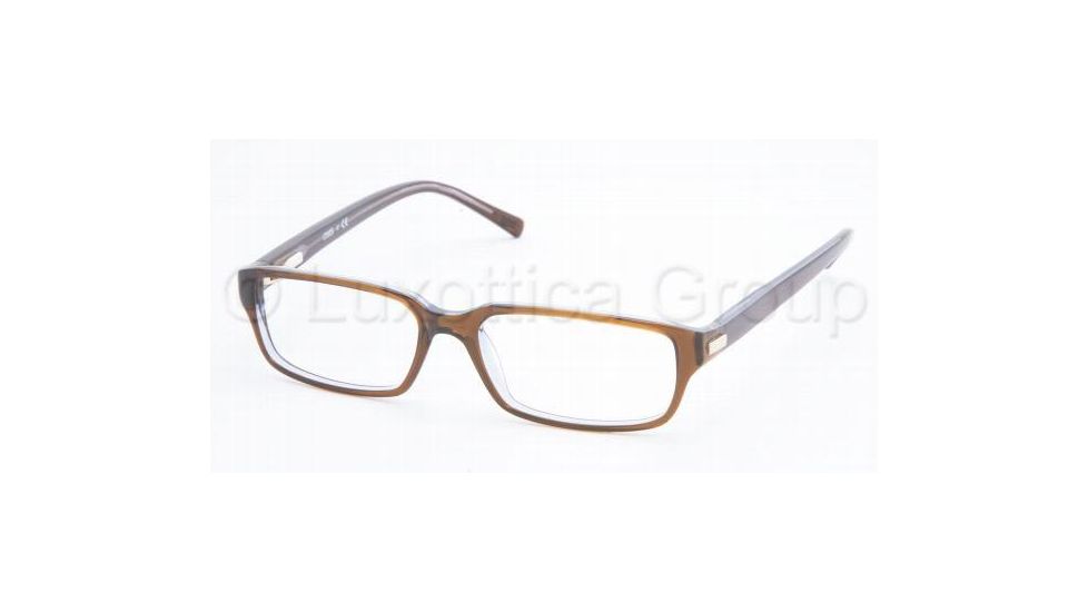 Chaps CP3026 SV Prescription Eyeglasses - Brown Blue Demo Lens Frame / 51 mm Prescription Lenses, 578-5115