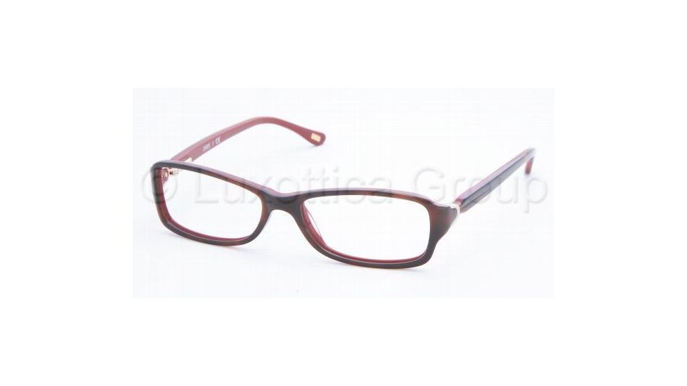 Chaps CP 3030 Eyeglasses Styles Dark Tort/Red Frame w/Non-Rx 52 mm Diameter Lenses, 694-5215