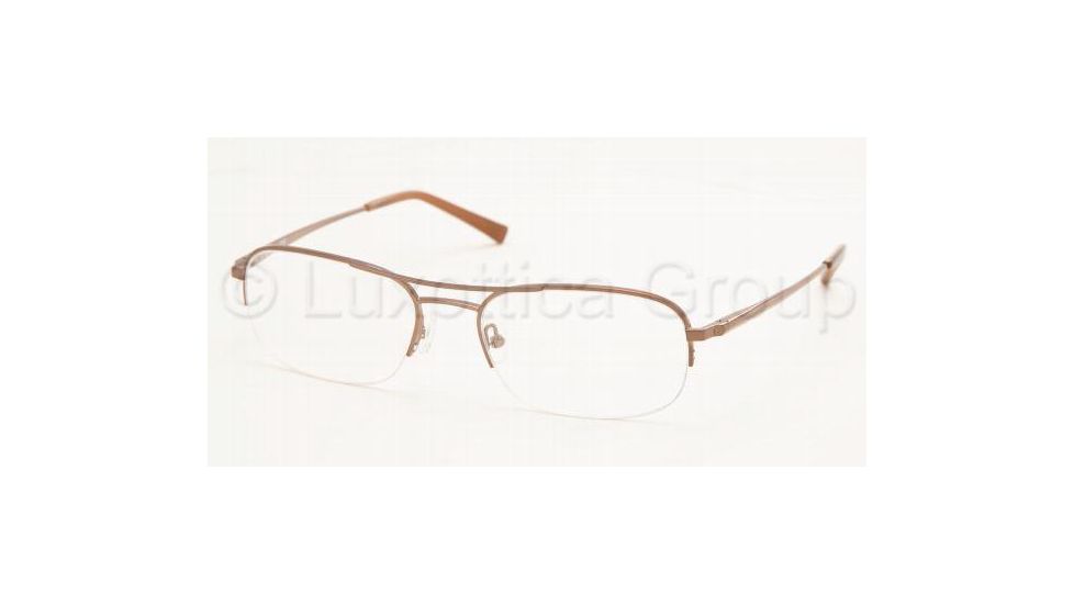 Chaps CP2002-116-5318 Eyeglasses with Lined Bifocal Rx Prescription Lenses 53 mm Lens Diameter / Taupe Frame