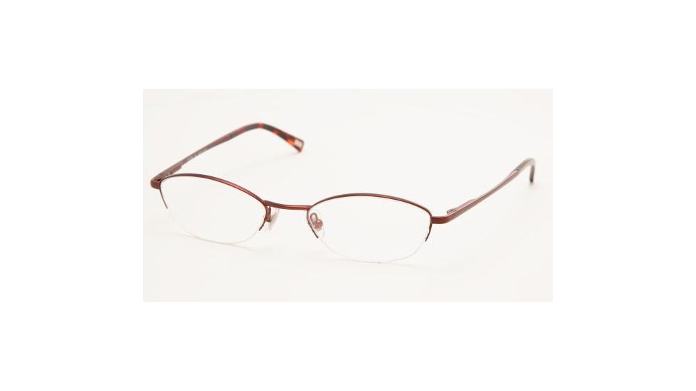 Chaps CP2017 SV Prescription Eyeglasses - Burgundy Demo Lens Frame / 49 mm Prescription Lenses, 147-4918