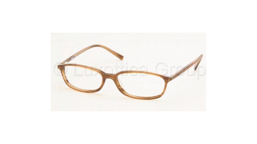 Chaps CP3001 Eyeglasses Frames 543-5115 - Light Brown Horn 