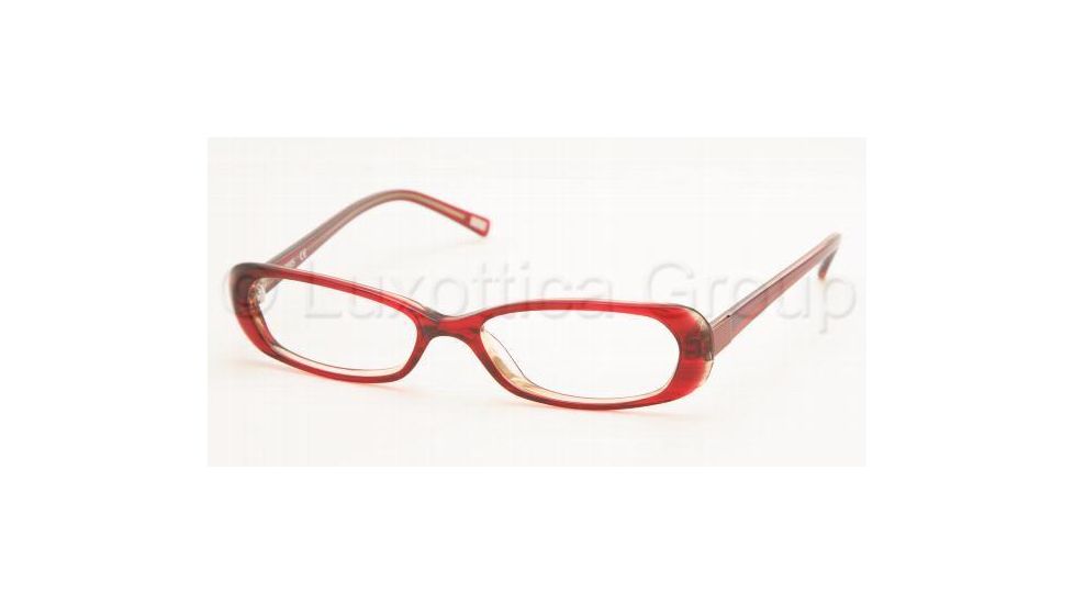 Chaps CP3011 Eyeglasses with No Line Progressive Rx Prescription Lenses 567-5016 - Burgundy Horn 