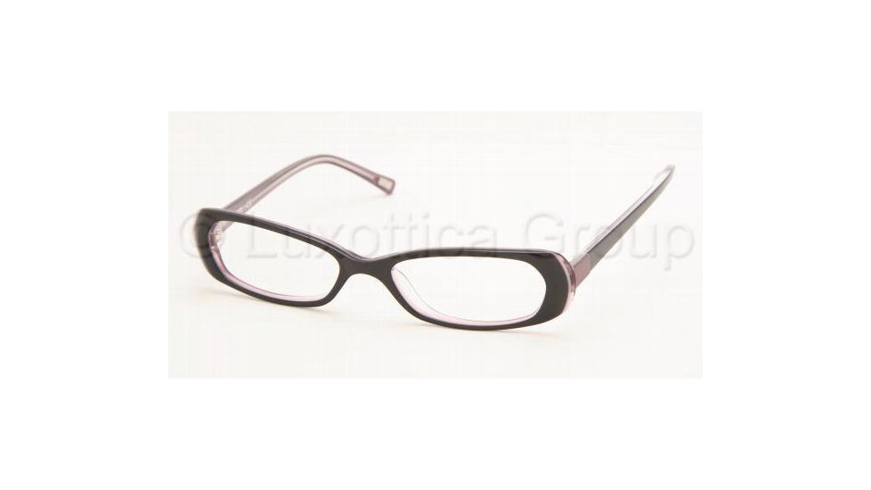 Chaps CP3011 Eyeglasses with No Line Progressive Rx Prescription Lenses 568-5216 - Black/Lavender 
