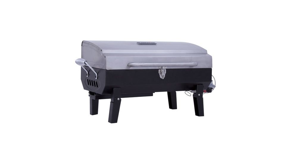 Char-Broil Gas Tabletop Grill, Stainless 2564023