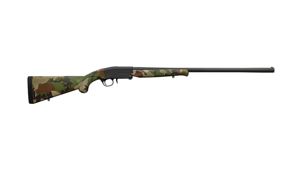 Charles Daly 101 3in Field Break Action Shotgun, 20 Gauge, 26in BBL, Synthetic Woodland Stock, Camo, 930335
