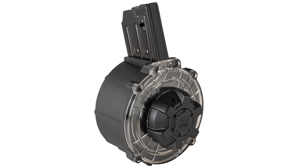 Charles Daly Drum Magazine, 12 Gauge, 20 Rounds, Fits All Magazine Fed Shotguns N4S, AR-12S, &amp; Mag Fed Honcho, Black
