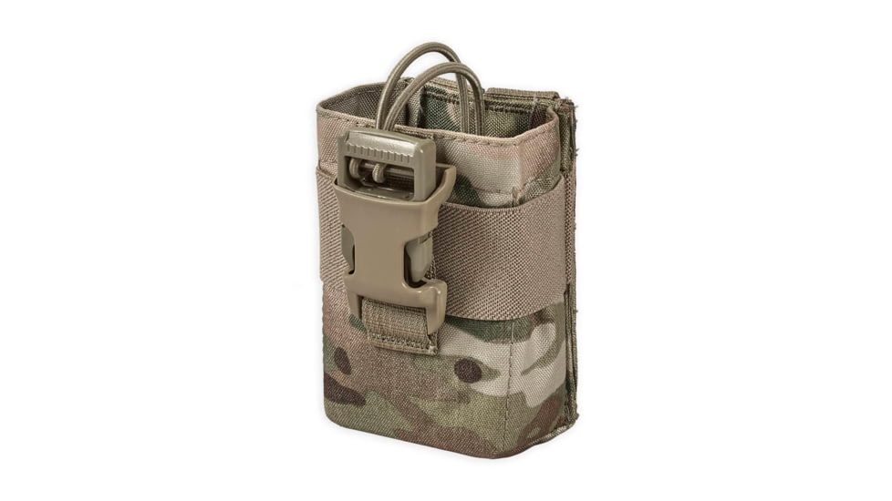 Chase Tactical Adjustable Radio Pouch, Multicam, One Size, CT-30RP01-MC
