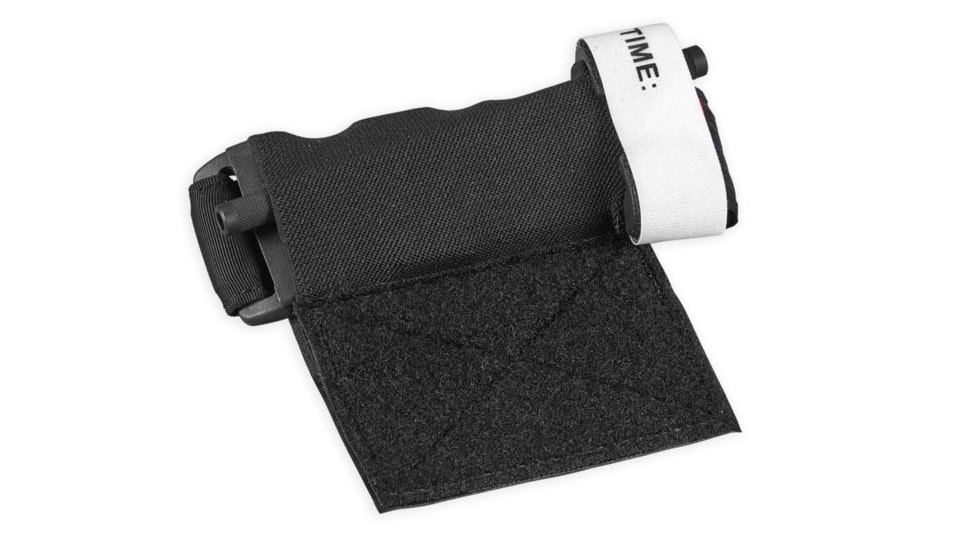 Chase Tactical Elastic Tourniquet Holder Hook &amp; Loop Large, Black, CT-40ETH1-BK