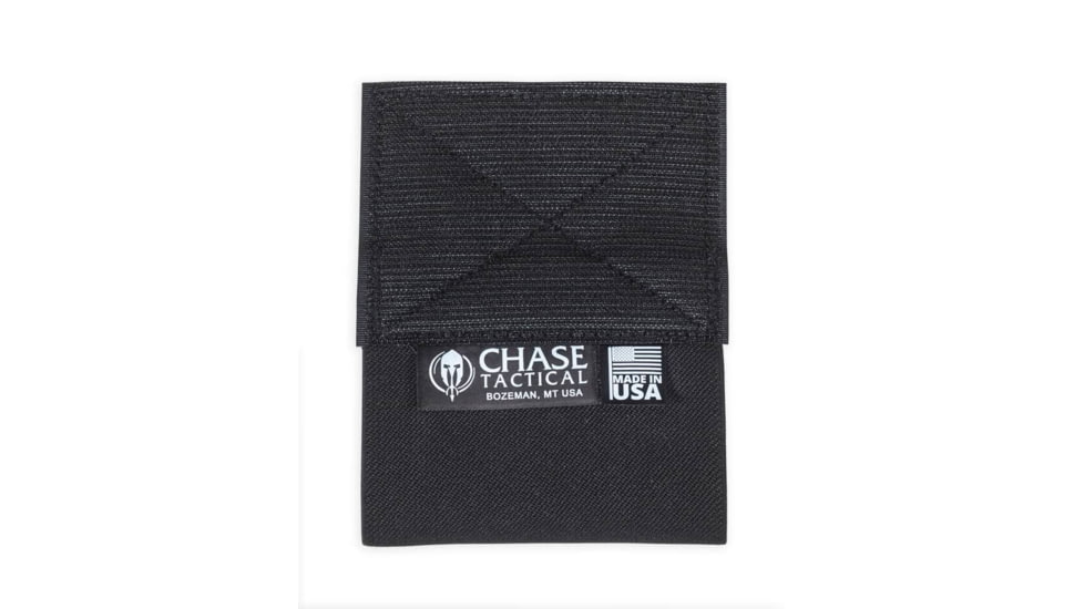 Chase Tactical Elastic Tourniquet Holder Hook &amp; Loop Large, Black, CT-40ETH1-BK