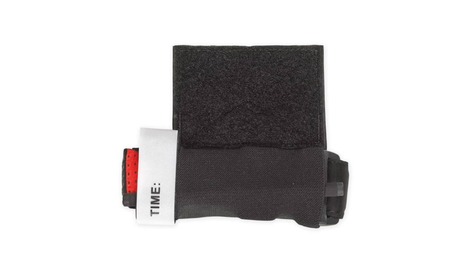 Chase Tactical Elastic Tourniquet Holder Hook &amp; Loop Large, Black, CT-40ETH1-BK