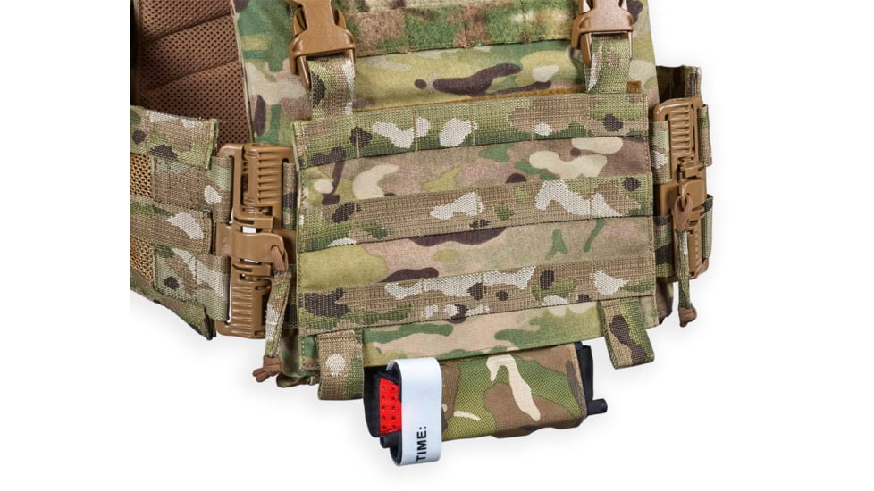 Chase Tactical Elastic Tourniquet Holder Hook &amp; Loop Large, Multicam, CT-40ETH1-MC