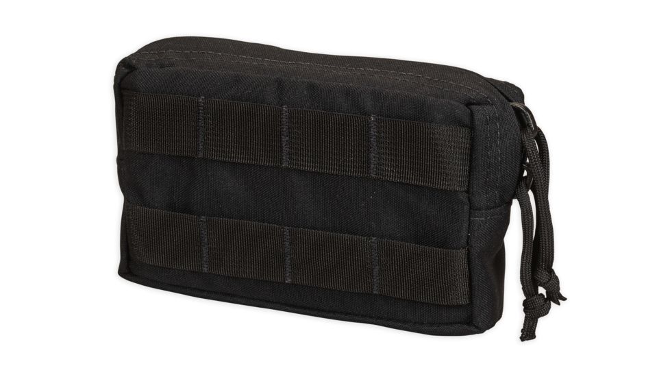 Chase Tactical Horizontal General Purpose Utility Pouch, Black, Medium, NSN NONE, CT-30GPHUP2-BK