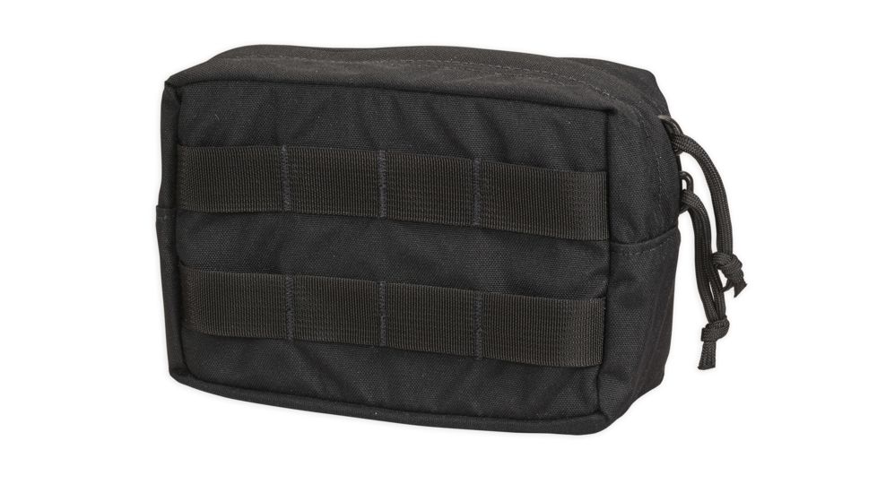 Chase Tactical Horizontal General Purpose Utility Pouch, Black, Small, NSN NONE, CT-30GPHUP1-BK