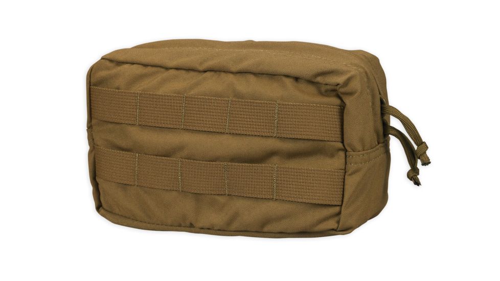 Chase Tactical Horizontal General Purpose Utility Pouch, Coyote Tan, Large, NSN NONE, CT-30GPHUP3-CT