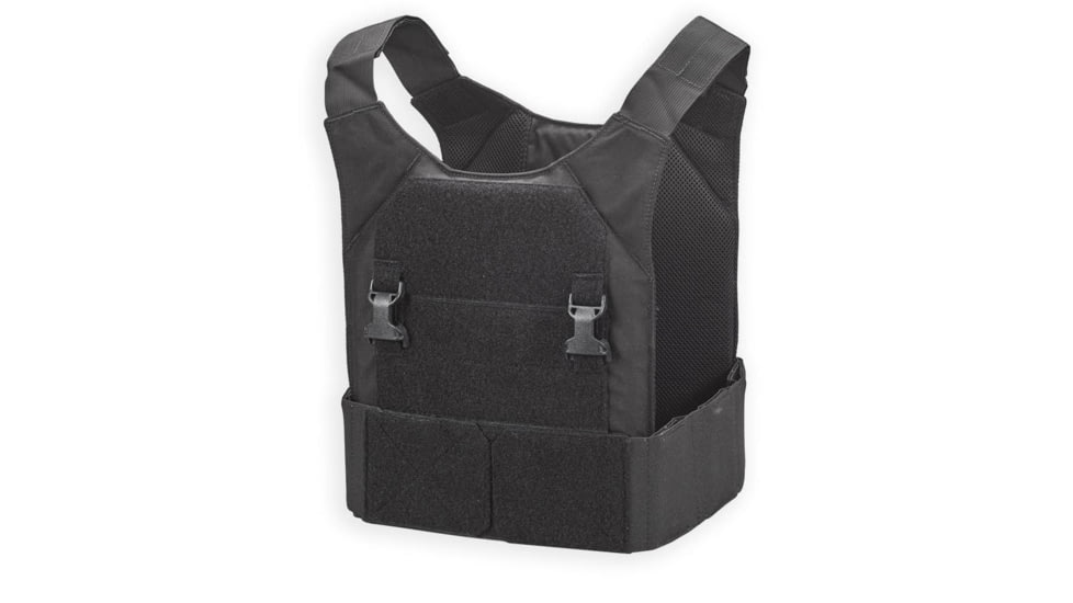 Chase Tactical Low-Vis Plate Carrier Elite, Black, CT-10LVPCE-BK