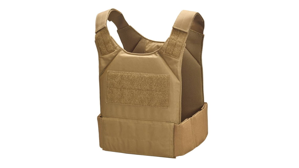 Chase Tactical Low-Vis Plate Carrier Elite, Coyote, CT-10LVPCE-CT