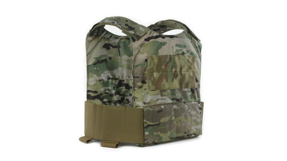 Chase Tactical Low-Vis Plate Carrier M1 w/ Triple Velcro 5.56 Mag Pouch, Multicam, X-Large, NSN NONE, CT-10LVPC-MC-XL