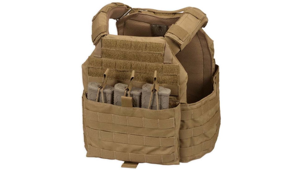 Chase Tactical Modular Enhanced Armor Carrier MEAC, Coyote Tan, One Size, CT-10MEAC-CT