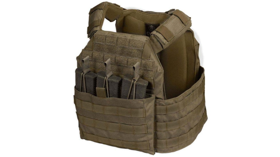 Chase Tactical Modular Enhanced Armor Carrier MEAC, Ranger Green, One Size, CT-10MEAC-RG