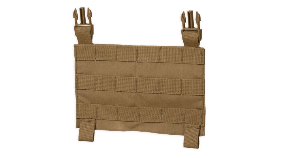 Chase Tactical MOLLE Clip Placard, Coyote Tan, One Size, NSN NONE, CT-11MCP1-CT