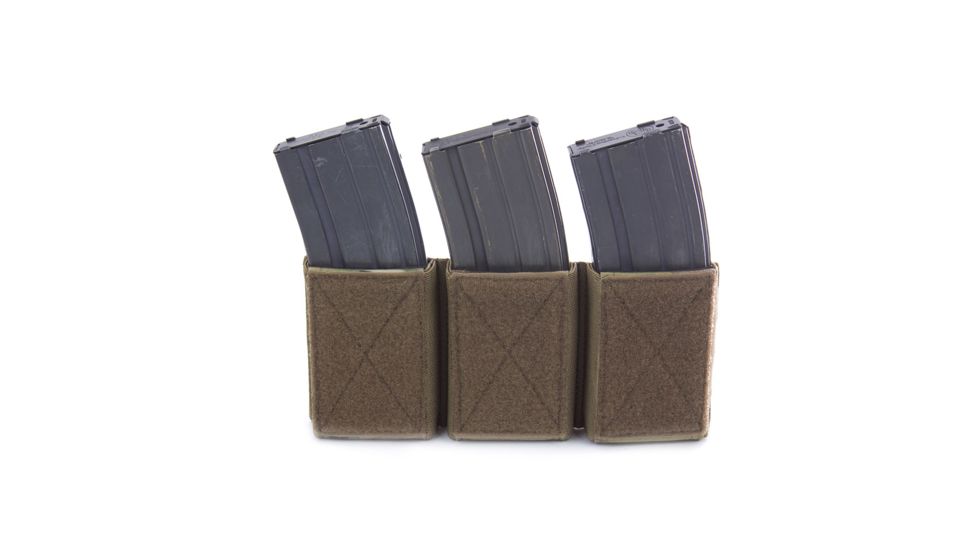Chase Tactical Triple Velcro Mag Pouch, 5.56, Multicam, One Size, NSN NONE, CT-11T556VMP-MC