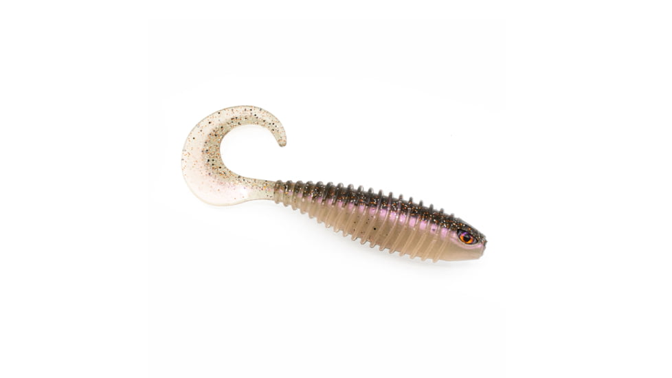 Chasebaits Curly Bait Soft Bait, 8, 3in, Stir Fry, CB3-102