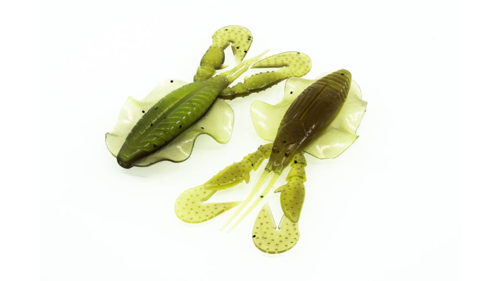 Chasebaits Love Bug 4.25in Green Pumpkin Chart., LB40-06